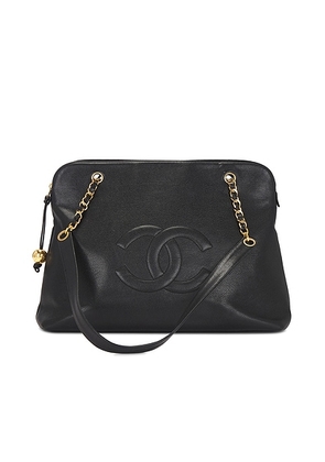 chanel Chanel Caviar Timeless Shopper Tote Bag in Black - Black. Size all.