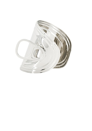 Jean Paul Gaultier Pull Tab Can Bracelet in Silver - Metallic Silver. Size all.