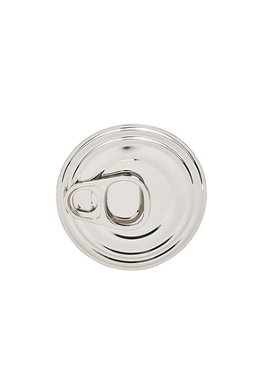 Jean Paul Gaultier Pull Tab Can Hair Clip in Silver - Metallic Silver. Size all.