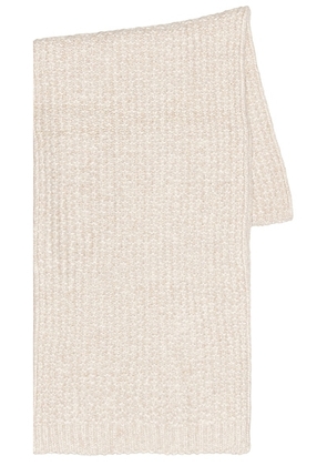 Helsa Joanie Scarf in Oatmeal - Beige. Size all.