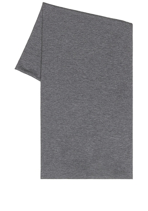 Helsa Kerstin Knit Shawl in Medium Heather Grey - Grey. Size all.