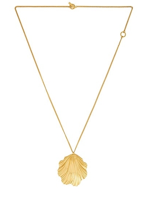 Julietta Coquille Necklace in Gold - Metallic Gold. Size all.
