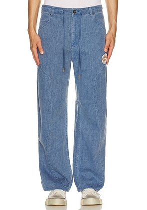 Honor The Gift Twill Party Jeans in Blue - Blue. Size 36 (also in ).