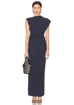 Cult Gaia Jona Dress in Deep Lake - Navy. Size XS (also in ).