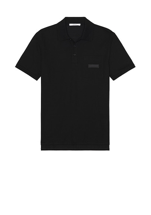 Givenchy Short Sleeve Polo in Black - Black. Size M (also in S, XL/1X, XXL/2X).