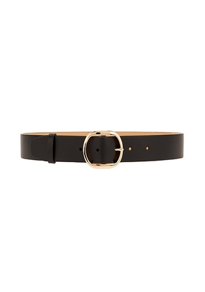 Gabriela Hearst Elster Buckle Belt in Black - Black. Size XS (also in ).