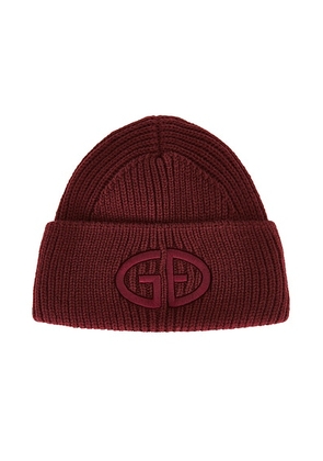 Goldbergh Valerie Beanie in Vino Rosso - Red. Size all.