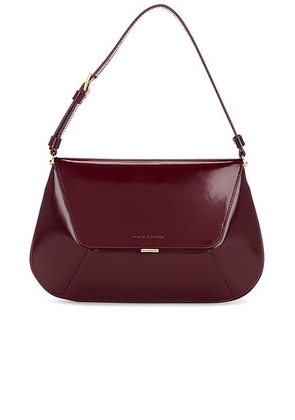 amina muaddi AMINA MUADDI Ami Bag in Wine - Burgundy. Size all.