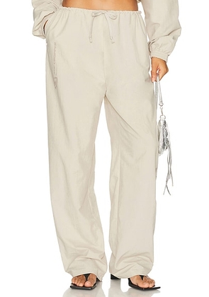 Jade Cropper Track Pant in Beige - Beige. Size 36 (also in ).