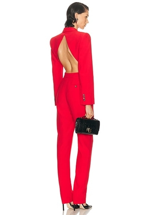 mcqueen McQueen All in One Jumpsuit in Lust Red - Red. Size 40 (also in ).