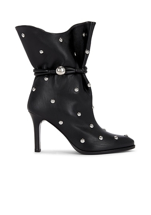 Isabel Marant Lolya Boot in Black & Silver - Black. Size 36 (also in 37, 39).