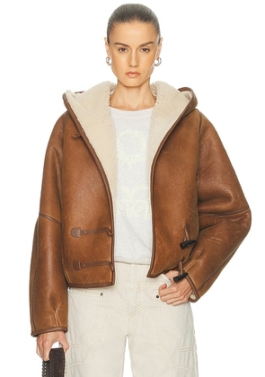 Isabel Marant Amiel Jacket in Cognac - Cognac. Size 38 (also in ).