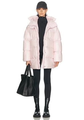 Jil Sander Down Jacket in Cotton Candy - Pink. Size L (also in M, S, XS).