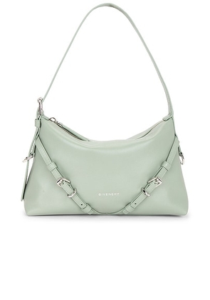 Givenchy Mini Voyou Shoulder Bag in Greyish Green - Green. Size all.