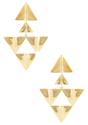 Isabel Marant Earrings in Dore - Metallic Gold. Size all.