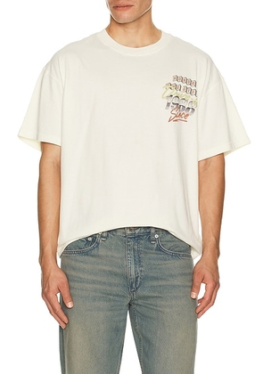 Honor The Gift Feature Presentation Tee in Bone - White. Size L (also in M, S).