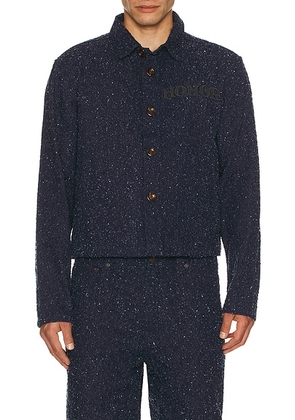 Honor The Gift Nep Yarn Chacket in Navy - Navy. Size L (also in S, XL/1X, XXL/2X).