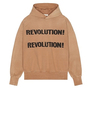 Fear of God Revolution Hoodie in Dune Pearl - Cream. Size L (also in M, S).