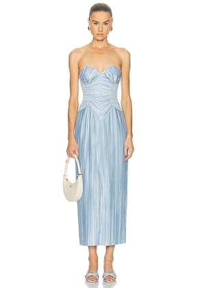 Cult Gaia Ashika Gown in Coastal - Baby Blue. Size 2 (also in 0, 4, 6, 8).