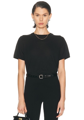 High Sport Felix Tee in Black - Black. Size L (also in M, S, XS).