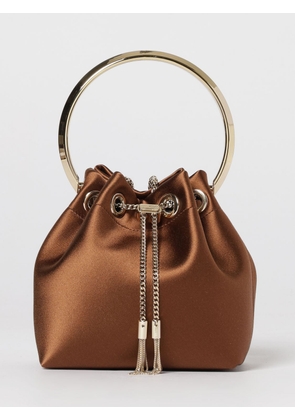 Handbag JIMMY CHOO Woman color Brown