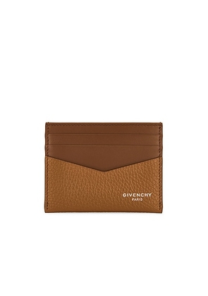 Givenchy Card Holder 2x3 Cc in Hazel - Brown. Size all.