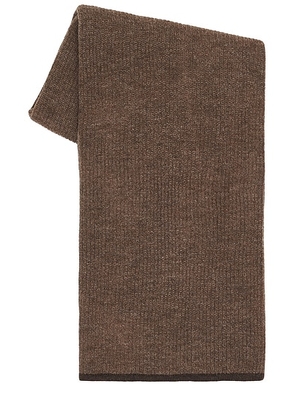 Jenni Kayne Fisherman Blanket Shawl in Brown Heather - Brown. Size all.