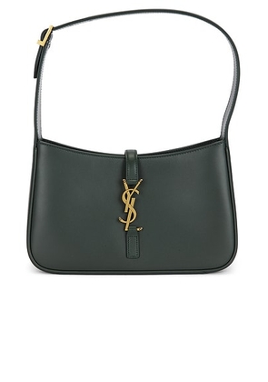 saint laurent Saint Laurent Le 5 A 7 Hobo Bag in Vert Fonce - Dark Green. Size all.
