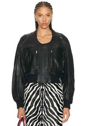 JACQUEMUS Le Blouson Tore in Black - Black. Size 36 (also in ).
