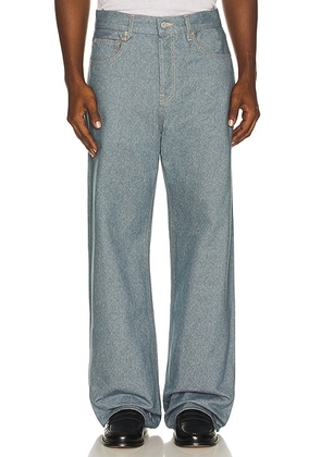 JACQUEMUS Le De-nimes Droit in Blue - Blue. Size 32 (also in 34).