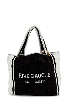 saint laurent Saint Laurent Shopping Tote in Nero  & Bianco - Black. Size all.