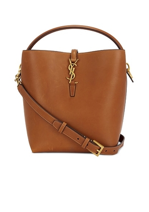 saint laurent Saint Laurent Le 37 Bucket Bag in Brick - Brown. Size all.