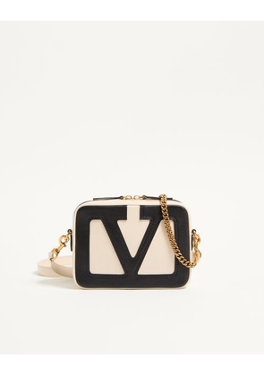 Valentino Garavani Valentino Garavani Viva Superstar Nappa Crossbody Bag Man BUTTER/BLACK UNI