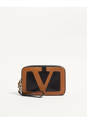 Valentino Garavani Valentino Garavani Viva Superstar Nappa Pouch Man BLACK/SPICE UNI