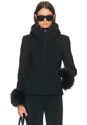 Goldbergh Eleganza Ski Jacket in Black - Black. Size 36 (also in 40).