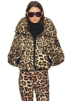 Goldbergh Pantera Ski Jacket in Jaguar - Brown. Size 36 (also in 40, 42).