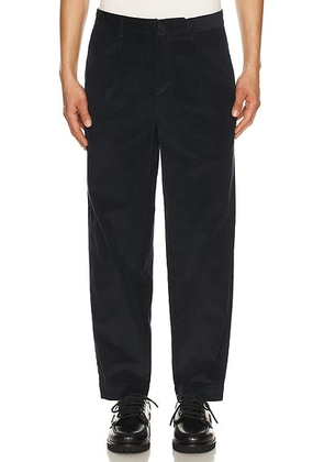 Fred Perry Tapered Corduroy Trouser in Navy - Navy. Size 30 (also in 32, 34).
