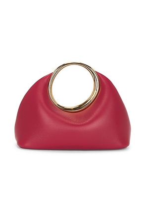 JACQUEMUS Le Petit Calino in Dark Red - Red. Size all.