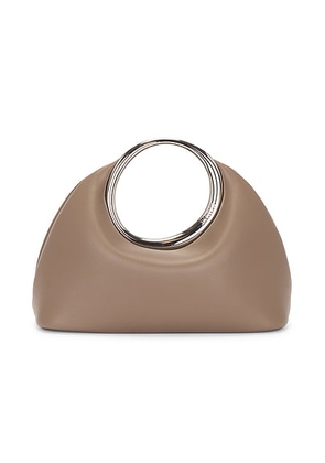 JACQUEMUS Le Petit Calino in Taupe - Taupe. Size all.