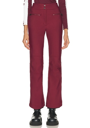 Fusalp Diana Pant in Acajou - Burgundy. Size 38 (also in 40, 42).