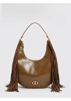 Shoulder Bag TWINSET Woman color Coffee