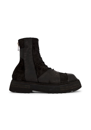 Guidi 525vpw Army Boot in Black - Black. Size 43 (also in 44, 45).