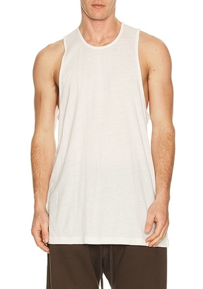 Fear of God ESSENTIALS Essential Tank in Ivory - White. Size L (also in M, S, XL/1X, XXL/2X).