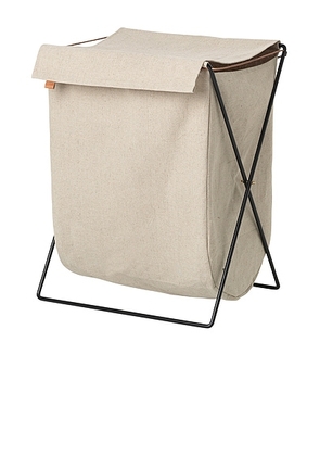Ferm Living Herman Laundry Stand in Black - Cream. Size all.