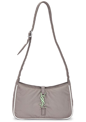 saint laurent Saint Laurent 5a7 Crossbody Bag in Grey & Green - Grey. Size all.