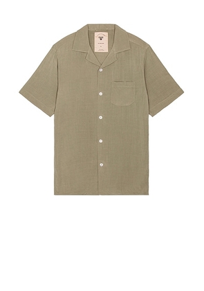 OAS Plain Shirt in Green - Olive. Size S (also in ).