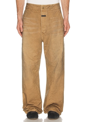 Fear of God Utility Pant in Washed Canyon - Brown. Size 30 (also in 32).
