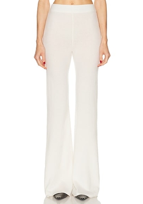 Gabriela Hearst Kaulike Pant in Ivory - Ivory. Size L (also in M, S, XS).