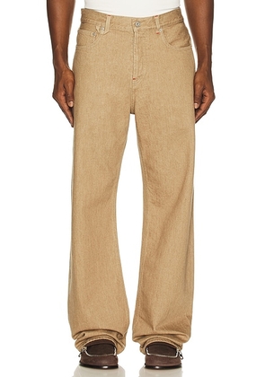 JACQUEMUS Le De Nimes Droit in Beige - Beige. Size 30 (also in ).