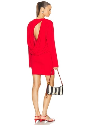 JACQUEMUS La Robe Mistral in Red - Red. Size L (also in M, S).